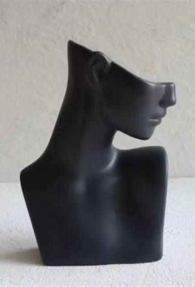 Femme Seramik Büst Antrasit