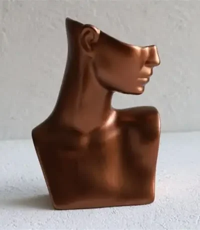 Femme Seramik Büst Bakır