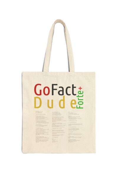 Go Fact Medicine Tote Bag