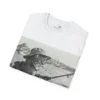 İstanbul'un Entel Kedisi T-Shirt | Balık Verme, Tutmayı Öğret | Özgün karakalem tasarım - Thumbnail Image 5