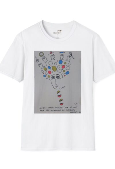 Surreal Working Life Illustration T-Shirt