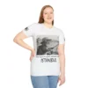 İstanbul'un Entel Kedisi T-Shirt | Balık Verme, Tutmayı Öğret | Özgün karakalem tasarım - Thumbnail Image 6