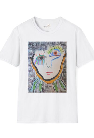 Surreal Sorrowful Man Illustration T-Shirt | Abstract Portrait