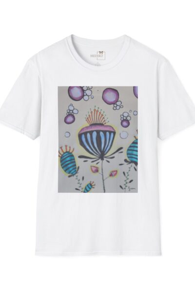 Surreal Natural Plant Illustration T-Shirt | Abstract Portrait