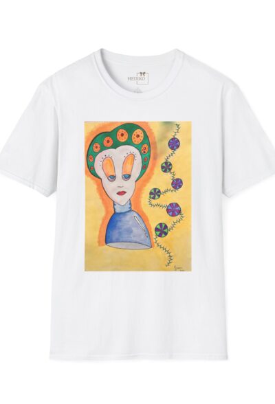 Surreal Lady Illustration T-Shirt | Abstract Portrait