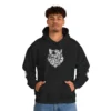 Kurt Kafası Tasarımlı Hoodie - Invert tasarım - Thumbnail Image 23
