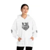 Kurt Kafası Tasarımlı Hoodie - Invert tasarım - Thumbnail Image 7