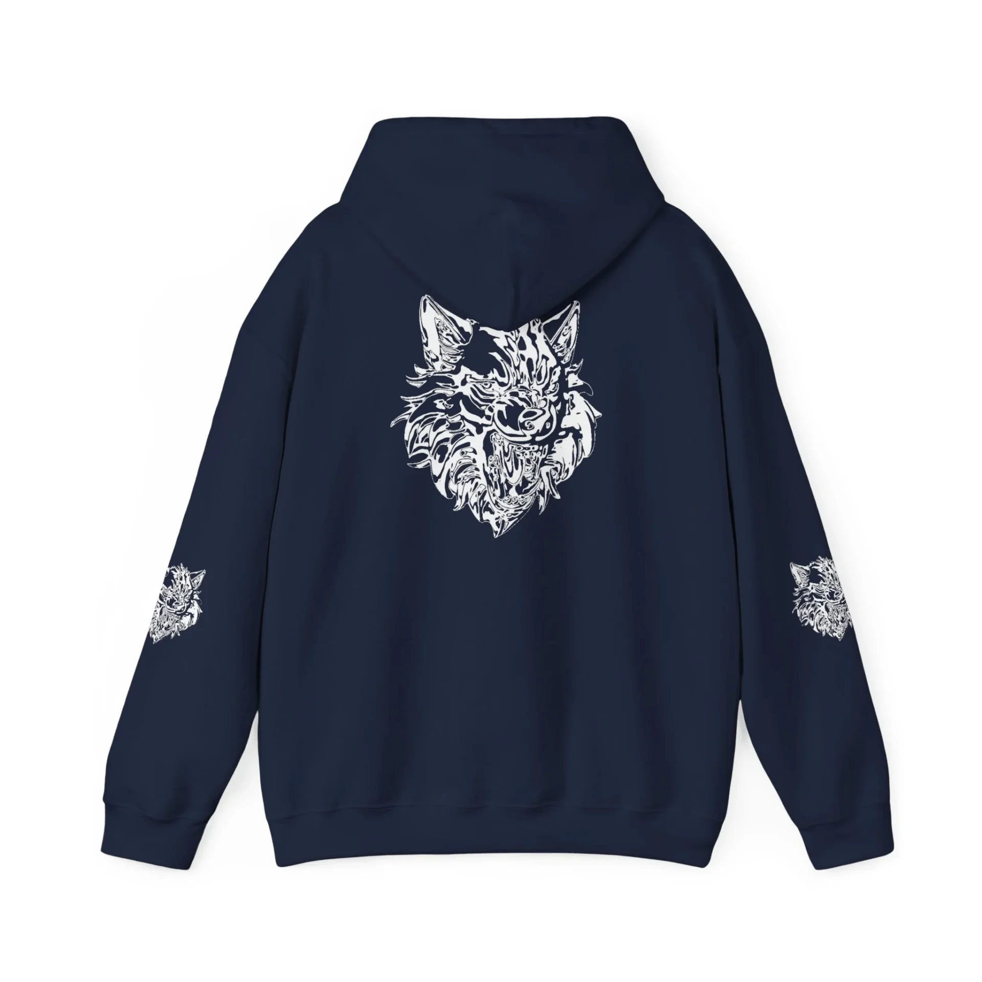 Kurt Kafası Tasarımlı Hoodie - Invert tasarım - Görsel 50