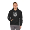 Kurt Kafası Tasarımlı Hoodie - Invert tasarım - Thumbnail Image 25