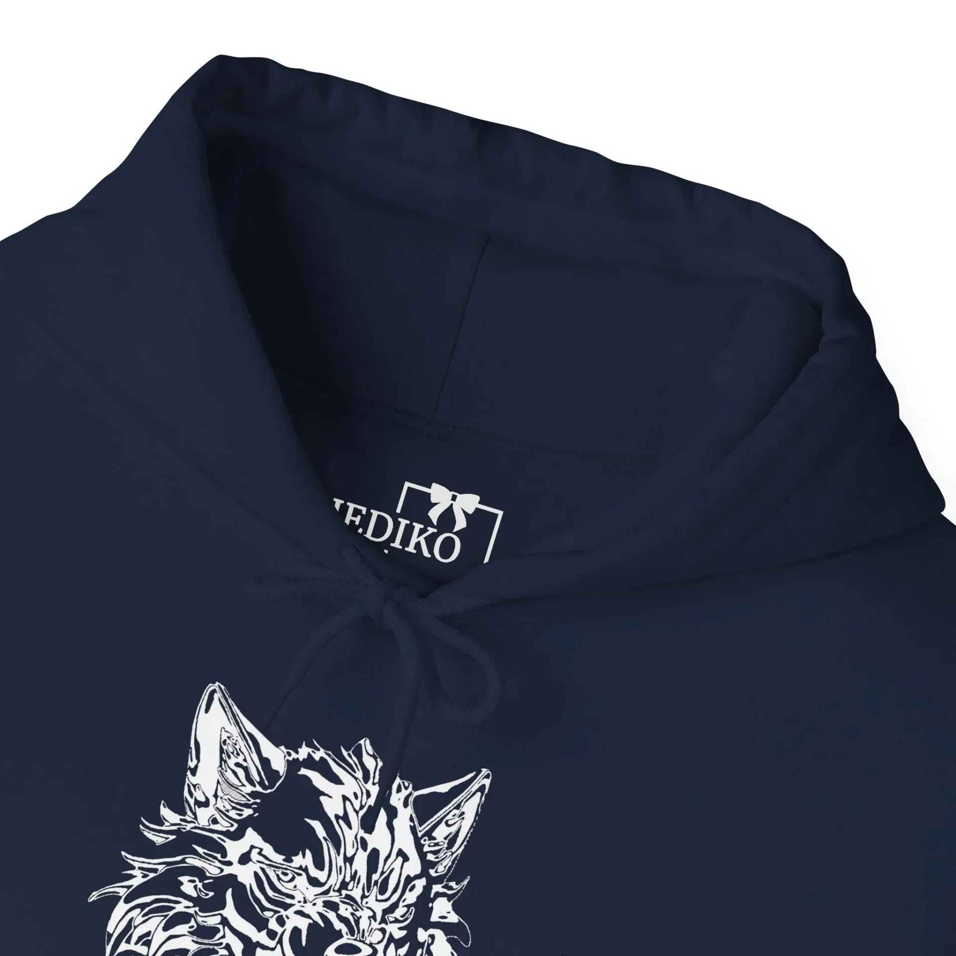Kurt Kafası Tasarımlı Hoodie - Invert tasarım - Görsel 53