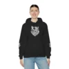 Kurt Kafası Tasarımlı Hoodie - Invert tasarım - Thumbnail Image 24