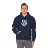 Kurt Kafası Tasarımlı Hoodie - Invert tasarım - Thumbnail Image 57