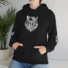 Kurt Kafası Tasarımlı Hoodie - Invert tasarım - Thumbnail Image 31