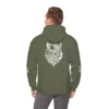 Kurt Kafası Tasarımlı Hoodie - Invert tasarım - Thumbnail Image 42
