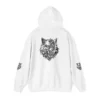 Kurt Kafası Tasarımlı Hoodie - Invert tasarım - Thumbnail Image 4