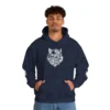 Kurt Kafası Tasarımlı Hoodie - Invert tasarım - Thumbnail Image 55