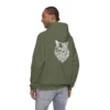 Kurt Kafası Tasarımlı Hoodie - Invert tasarım - Thumbnail Image 46