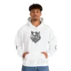 Kurt Kafası Tasarımlı Hoodie - Invert tasarım - Thumbnail Image 8