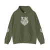 Kurt Kafası Tasarımlı Hoodie - Invert tasarım - Thumbnail Image 33
