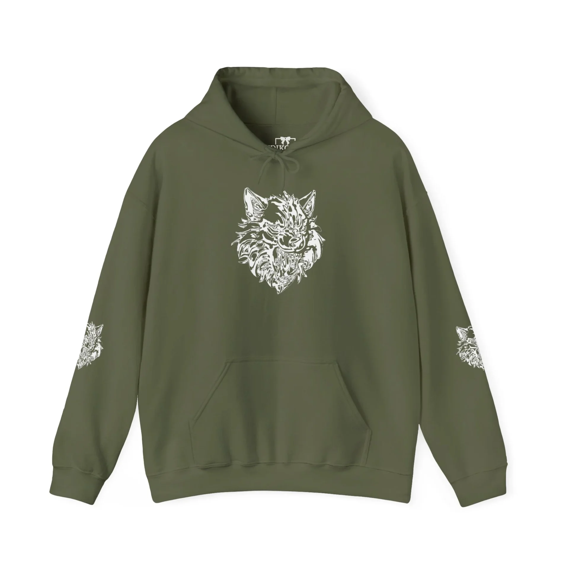 Kurt Kafası Tasarımlı Hoodie - Invert tasarım - Görsel 33