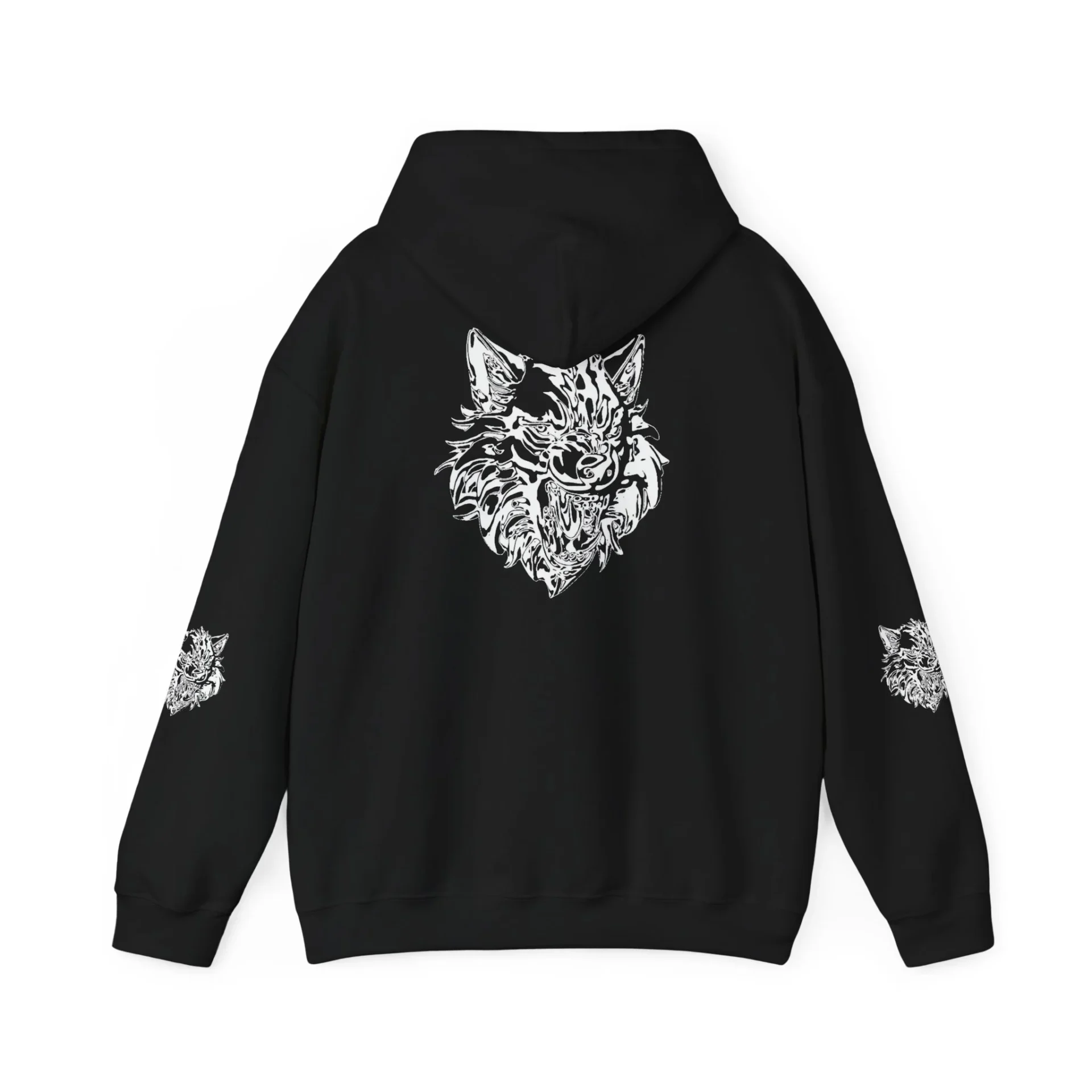 Kurt Kafası Tasarımlı Hoodie - Invert tasarım - Görsel 18