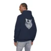 Kurt Kafası Tasarımlı Hoodie - Invert tasarım - Thumbnail Image 62