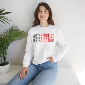 Bestselection Sweatshirt | Minimalist Tipografik Tasarım