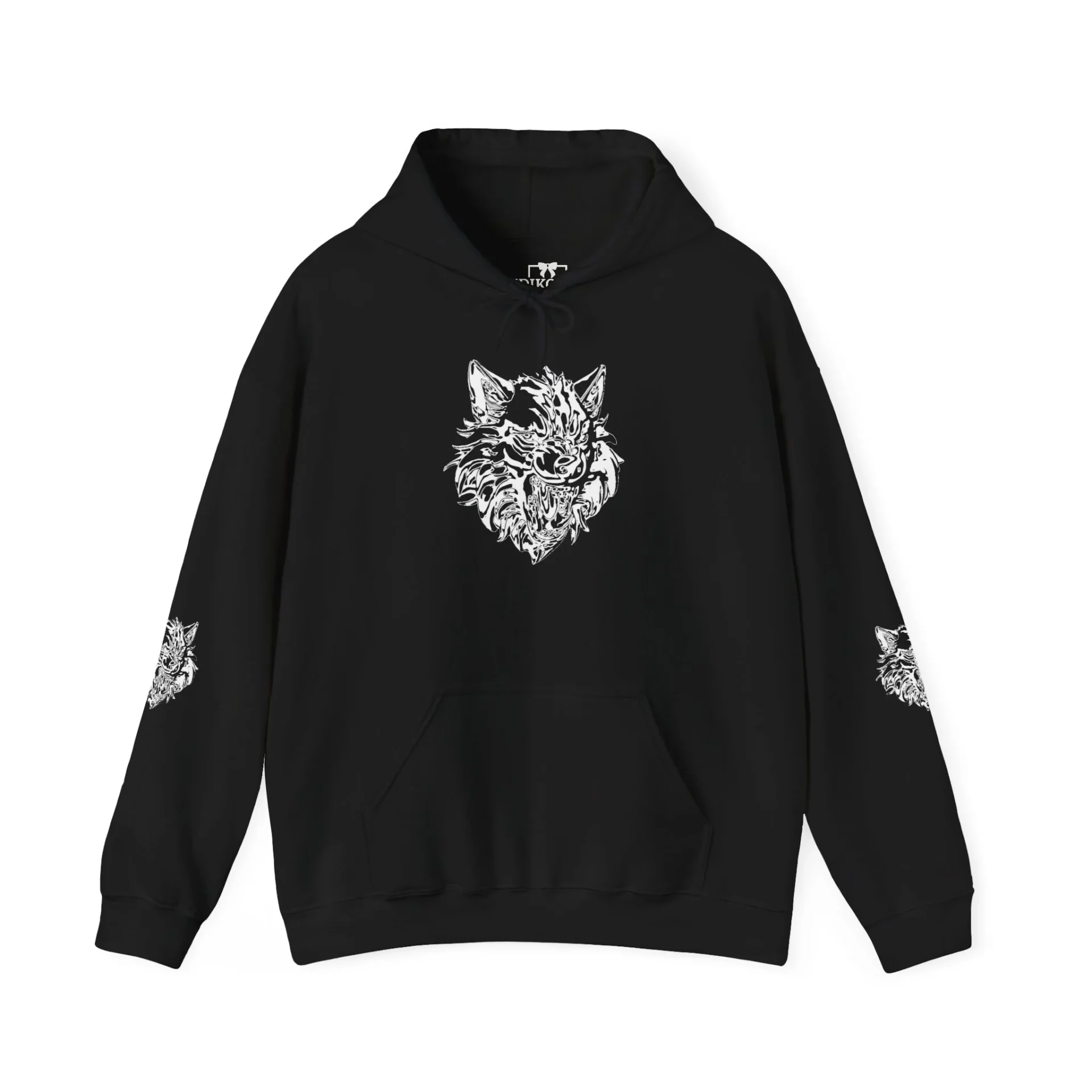 Kurt Kafası Tasarımlı Hoodie - Invert tasarım - Görsel 17