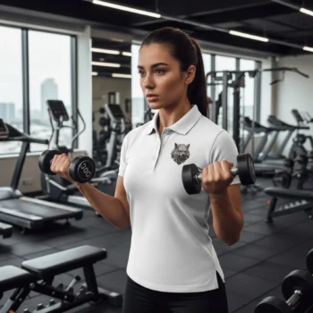 Vahşi Kurt Amblemli Polo T-Shirt