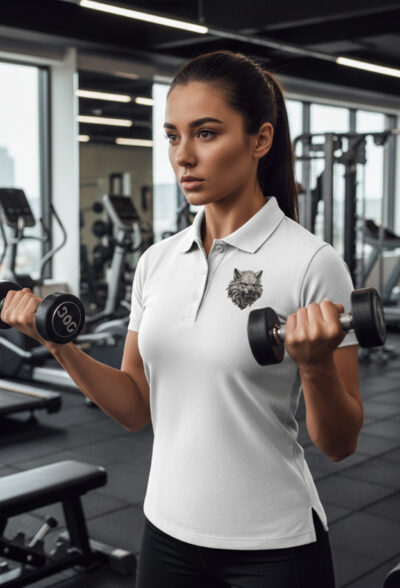 Vahşi Kurt Amblemli Polo T-Shirt