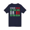 Mevlana sözü baskılı V Yaka kısa kollu t-shirt - Thumbnail Image 12