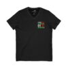 Mevlana sözü baskılı V Yaka kısa kollu t-shirt - Thumbnail Image 5