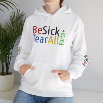 Be Sick Tear All Hoodie - Kapüşonlu Uzun Kollu SweatShirt - Sahte Dostlara İlaç Tedavisi